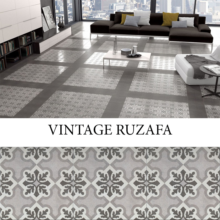 IMPORTILES VITAGE RUZAFA 25x25